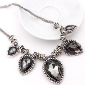 Black Crystal Pendant